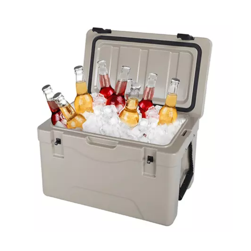 28L Rotomolded Plastic Carry Cooler Box With PU Foam Insulated